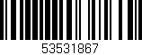 Código de barras (EAN, GTIN, SKU, ISBN): '53531867'