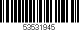 Código de barras (EAN, GTIN, SKU, ISBN): '53531945'