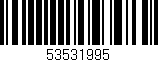 Código de barras (EAN, GTIN, SKU, ISBN): '53531995'