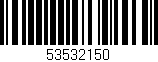 Código de barras (EAN, GTIN, SKU, ISBN): '53532150'