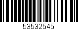 Código de barras (EAN, GTIN, SKU, ISBN): '53532545'
