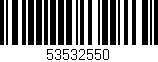 Código de barras (EAN, GTIN, SKU, ISBN): '53532550'