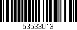 Código de barras (EAN, GTIN, SKU, ISBN): '53533013'