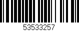 Código de barras (EAN, GTIN, SKU, ISBN): '53533257'