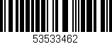 Código de barras (EAN, GTIN, SKU, ISBN): '53533462'