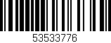 Código de barras (EAN, GTIN, SKU, ISBN): '53533776'