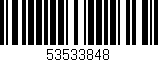 Código de barras (EAN, GTIN, SKU, ISBN): '53533848'