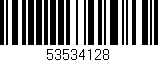 Código de barras (EAN, GTIN, SKU, ISBN): '53534128'