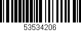 Código de barras (EAN, GTIN, SKU, ISBN): '53534206'