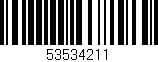 Código de barras (EAN, GTIN, SKU, ISBN): '53534211'