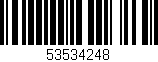 Código de barras (EAN, GTIN, SKU, ISBN): '53534248'