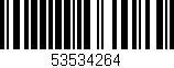 Código de barras (EAN, GTIN, SKU, ISBN): '53534264'