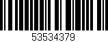 Código de barras (EAN, GTIN, SKU, ISBN): '53534379'