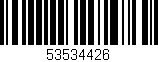 Código de barras (EAN, GTIN, SKU, ISBN): '53534426'