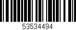 Código de barras (EAN, GTIN, SKU, ISBN): '53534494'
