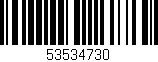 Código de barras (EAN, GTIN, SKU, ISBN): '53534730'