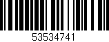 Código de barras (EAN, GTIN, SKU, ISBN): '53534741'