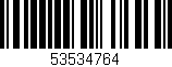 Código de barras (EAN, GTIN, SKU, ISBN): '53534764'