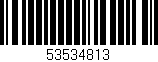 Código de barras (EAN, GTIN, SKU, ISBN): '53534813'