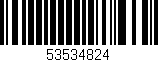 Código de barras (EAN, GTIN, SKU, ISBN): '53534824'