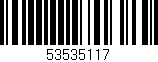 Código de barras (EAN, GTIN, SKU, ISBN): '53535117'