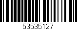 Código de barras (EAN, GTIN, SKU, ISBN): '53535127'