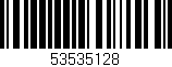 Código de barras (EAN, GTIN, SKU, ISBN): '53535128'
