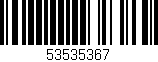 Código de barras (EAN, GTIN, SKU, ISBN): '53535367'