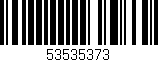 Código de barras (EAN, GTIN, SKU, ISBN): '53535373'