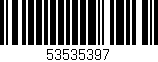 Código de barras (EAN, GTIN, SKU, ISBN): '53535397'