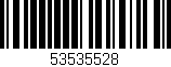 Código de barras (EAN, GTIN, SKU, ISBN): '53535528'