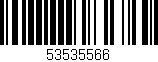Código de barras (EAN, GTIN, SKU, ISBN): '53535566'