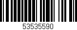 Código de barras (EAN, GTIN, SKU, ISBN): '53535590'