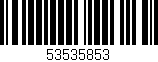Código de barras (EAN, GTIN, SKU, ISBN): '53535853'