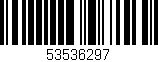 Código de barras (EAN, GTIN, SKU, ISBN): '53536297'