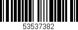 Código de barras (EAN, GTIN, SKU, ISBN): '53537382'
