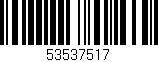 Código de barras (EAN, GTIN, SKU, ISBN): '53537517'