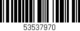 Código de barras (EAN, GTIN, SKU, ISBN): '53537970'