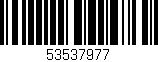 Código de barras (EAN, GTIN, SKU, ISBN): '53537977'