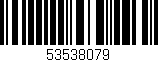 Código de barras (EAN, GTIN, SKU, ISBN): '53538079'