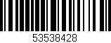 Código de barras (EAN, GTIN, SKU, ISBN): '53538428'