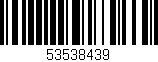 Código de barras (EAN, GTIN, SKU, ISBN): '53538439'