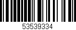 Código de barras (EAN, GTIN, SKU, ISBN): '53539334'