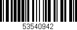Código de barras (EAN, GTIN, SKU, ISBN): '53540942'