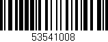 Código de barras (EAN, GTIN, SKU, ISBN): '53541008'