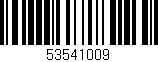 Código de barras (EAN, GTIN, SKU, ISBN): '53541009'