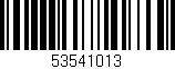 Código de barras (EAN, GTIN, SKU, ISBN): '53541013'