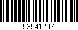 Código de barras (EAN, GTIN, SKU, ISBN): '53541207'
