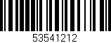 Código de barras (EAN, GTIN, SKU, ISBN): '53541212'