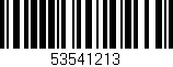 Código de barras (EAN, GTIN, SKU, ISBN): '53541213'